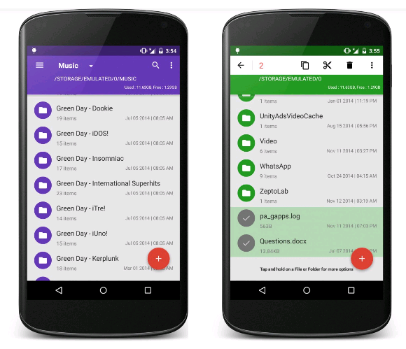تطبيق اندرويد مفتوح المصدر مدير الملفات Amaze File Manager