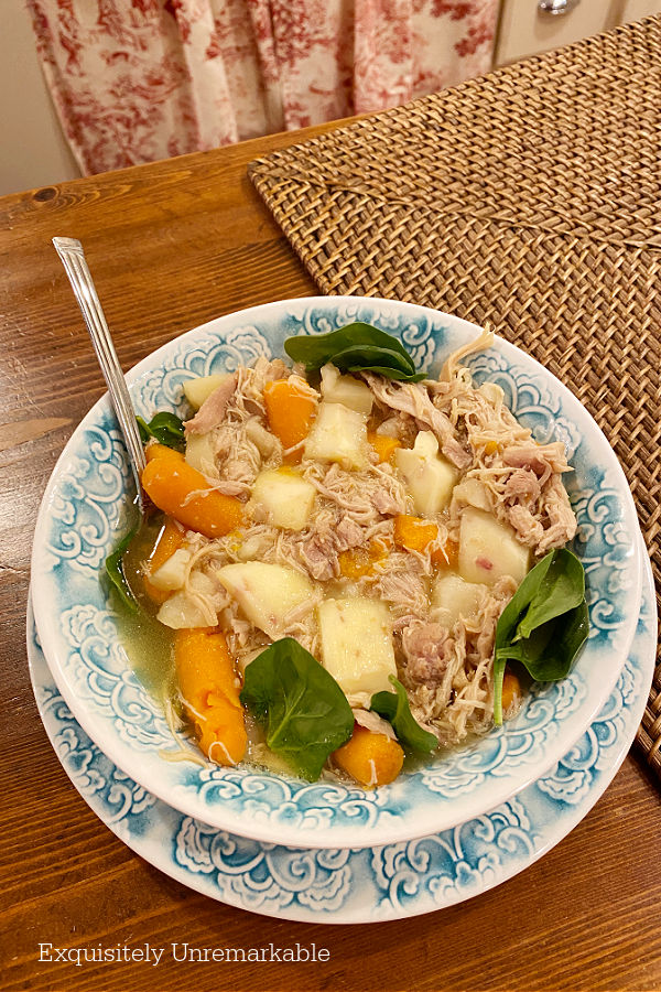 Quick And Easy Slow Cooker Shredded Chicken Soup