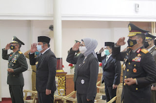 Herman Deru Ikuti Upacara Kesaktian Pancasila Virtual Bareng Presiden Jokowi dari Lubang Buaya