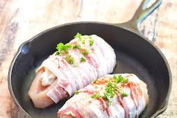 Bacon-Wrapped Cheese-Stuffed Chìcken