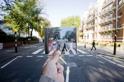 Abbey Road and Cd Cover's Photography Illusion