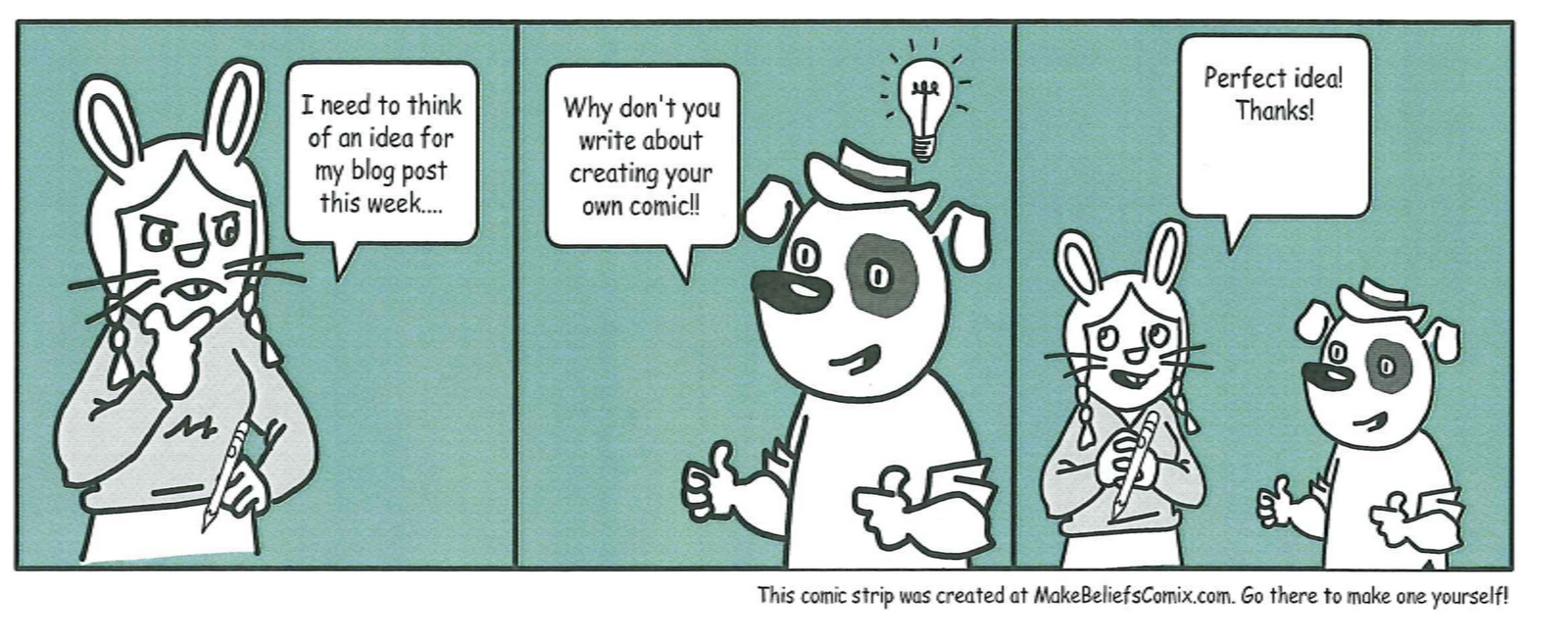 create your own  comic