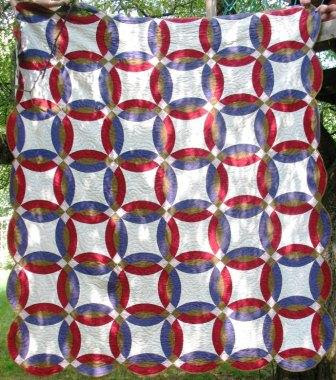 Double Wedding Ring Quilt