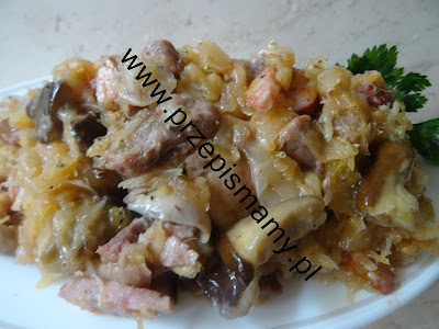 Bigos z grzybami