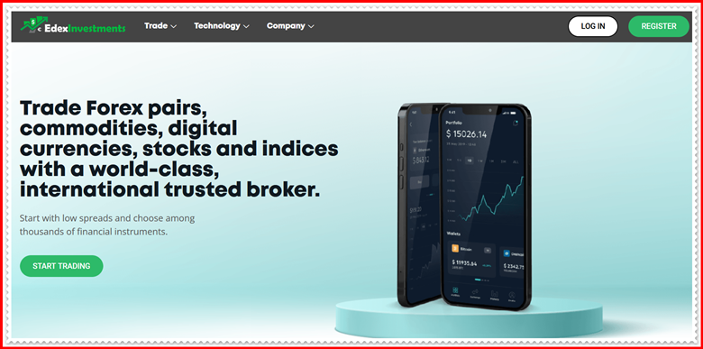[Мошенники] edexinvestments.com – Отзывы, развод, лохотрон! Мошенническая компания Edex Invest