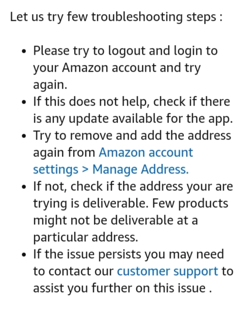 Amazon address error-tech2wires.com