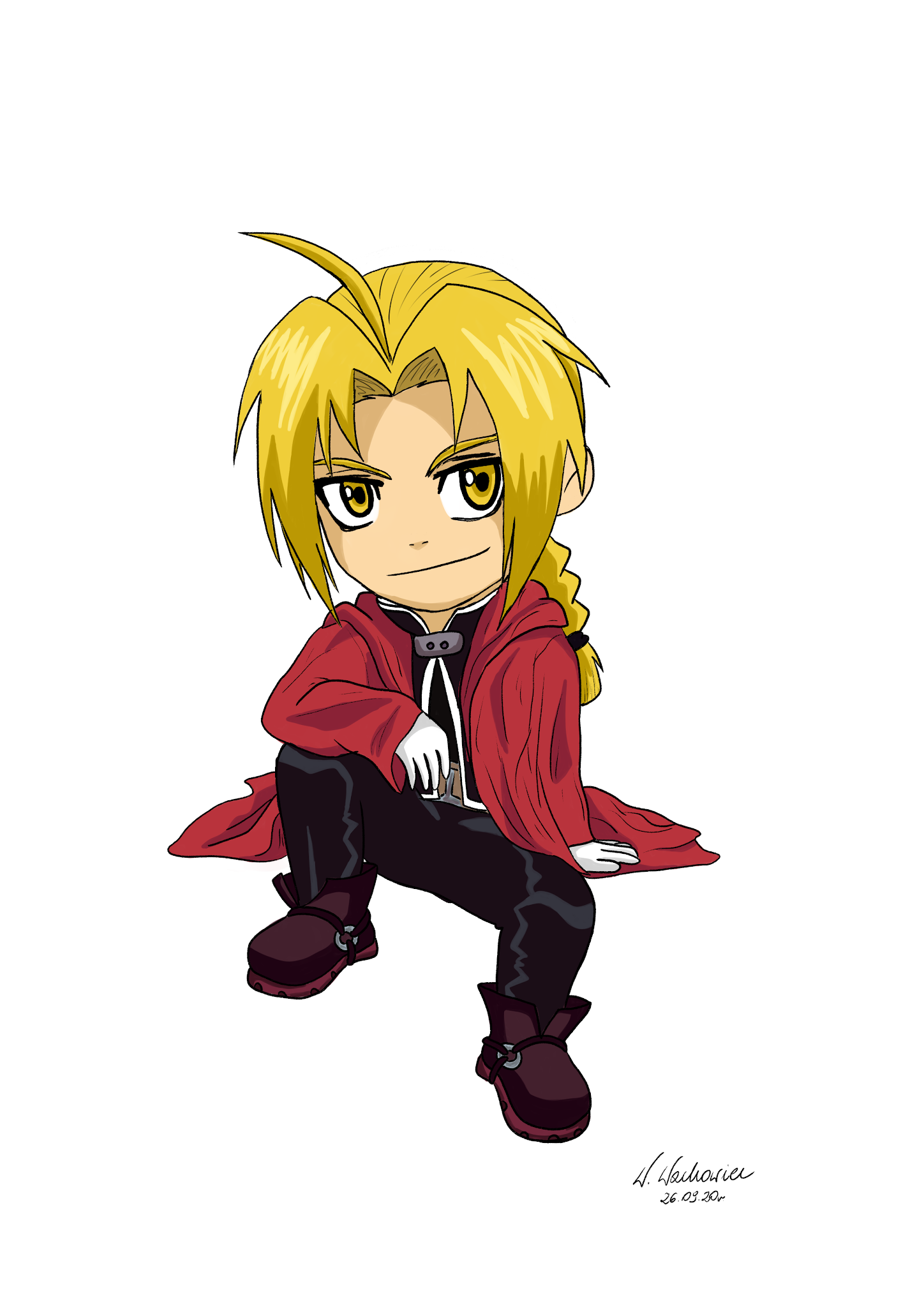 EDWARD ELRIC | FULLMETAL ALCHEMIST