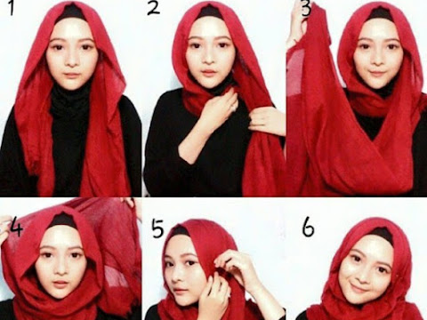 Aneka Video Cara Memakai Hijab Modern Simple Terbaru 2016