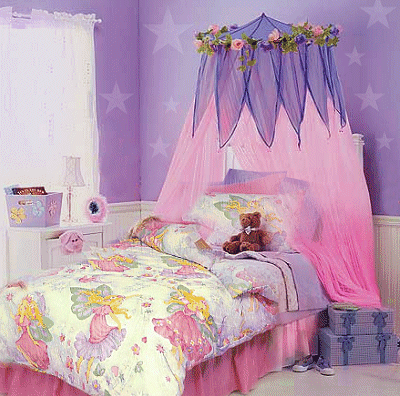 Bedding Girls Room on Girls Fairy Bedding With Cute Colors Like Purple And Pink