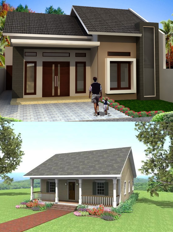 Desain Rumah Sederhana Nyaman dan Indah  Desain Rumah Minimalis