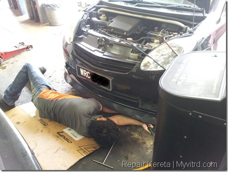 Repair aircond myvi 4