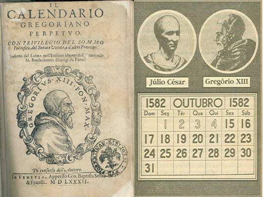 calendário gregoriano