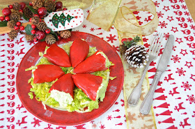 como hacer pimientos piquillos rellenos, como se hace pimientos del piquillo rellenos, pimientos del piquillo rellenos, recetas caseras, recetas de pimientos del piquillo, recetas fáciles, las delicias de mayte, 