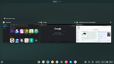 تطرح جوجل تحديث Chrome OS 107 مع ميزة 'حفظ المكتب لاحقًا'