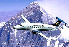 Mountain Flight in Nepal