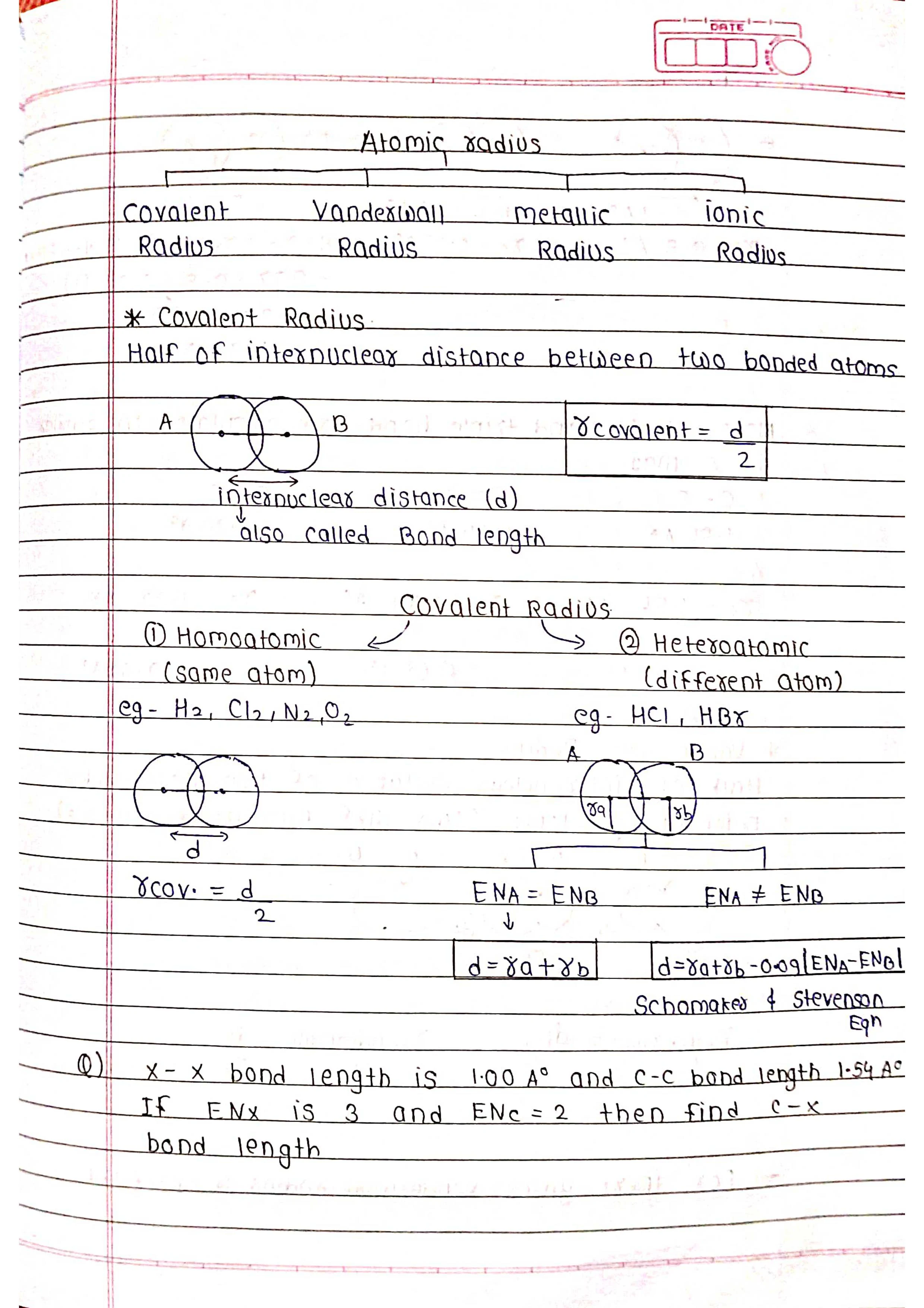 Periodic Table - Chemistry Short Notes