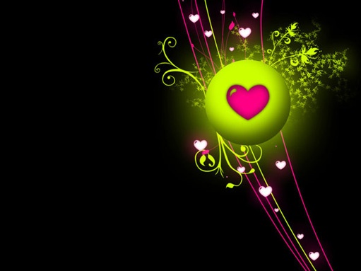 3d Valentine Heart Wallpapers.