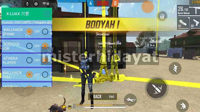 Apk Mod Menu Free Fire XLua Headshot, Immortal Ghost, Fix Lag, Anti Ban