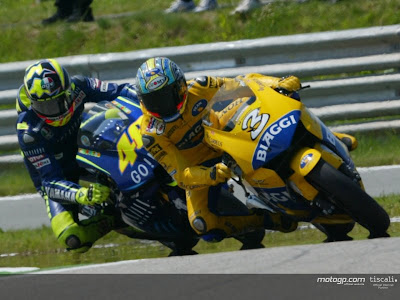  Valentino Rossi versus Max Biaggi 