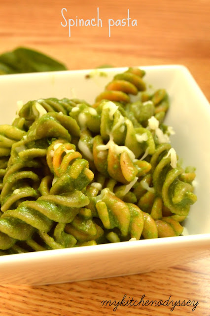 spinach pasta recipe