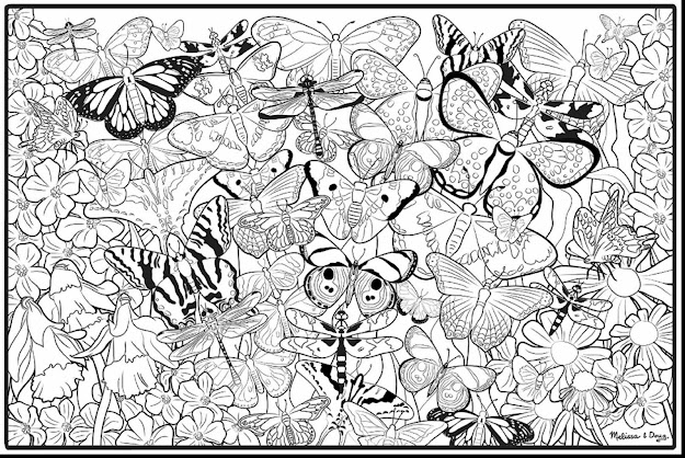 Good Printable Adult Coloring Pages Butterflies With Free Coloring Pages  For Adults To Print And Free