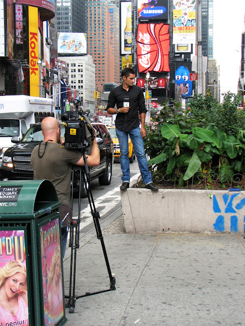 Balanced reporting, Duffy Square, New York