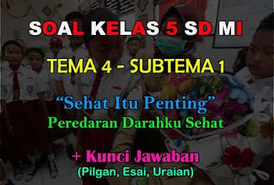 Soal Kelas 5 Tema 4 Kunci Jawaban Sehat Itu Penting