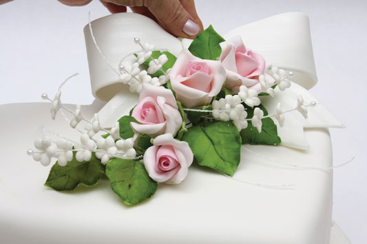Розы для свадебного торта. ЛЕПКА. Мастер-класс (3)