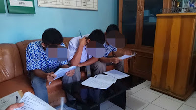 Penyalahgunaan Narkoba, 3 Pelajar Bukittinggi UAS BN di Mapolres