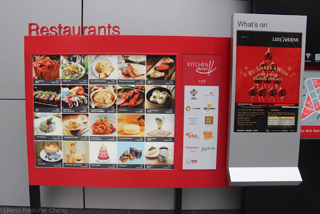 Restaurants in Hysan Place of Causeway Bay