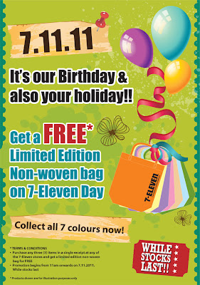 7-ELEVEN: FREE Limited Edition Non-Woven Bag