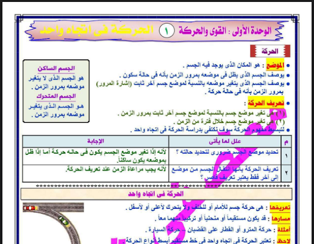 مذكرة الاستاذ فى العلوم للصف الثالث الاعدادى ترم اول 2025 pdf اعداد الاستاذ/مصطفى شاهين