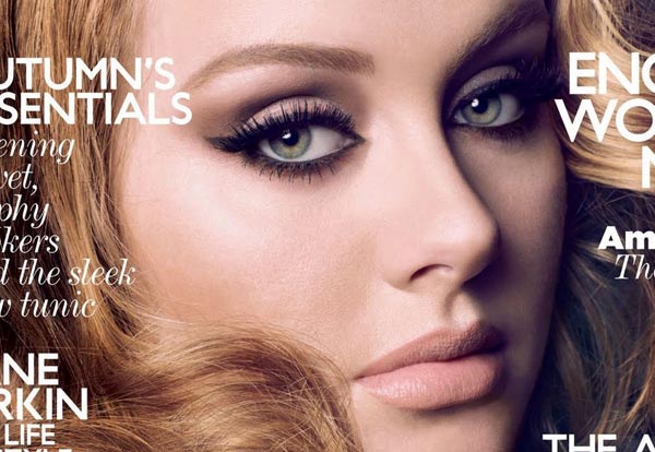 Desfilando Moda: Inspire-se : Adele - Make Up