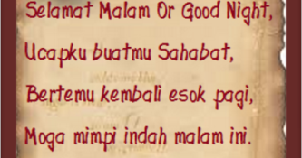 Nukilan Jiwa JaWanis @ Nur @ aiN: Selamat Malam or Good 