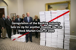 MEME - gvan42 - Trump Deregulation of Banking Industry sets us up for another crash like 2008