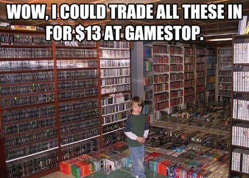 gamestop video game trade meme