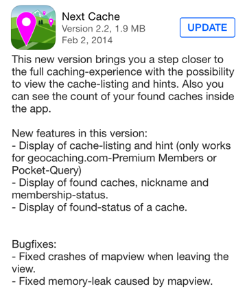 Next Cache version 2.2