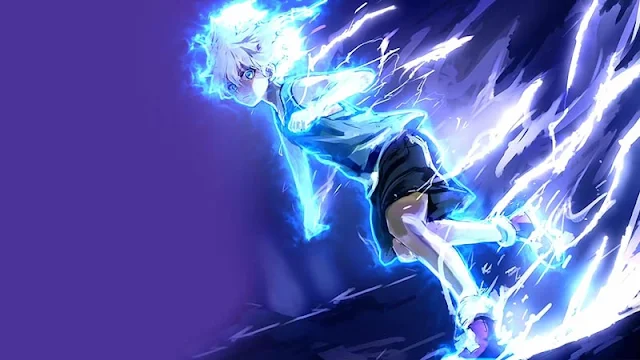 Killua Electric Nen Transmutation Wallpaper Engine