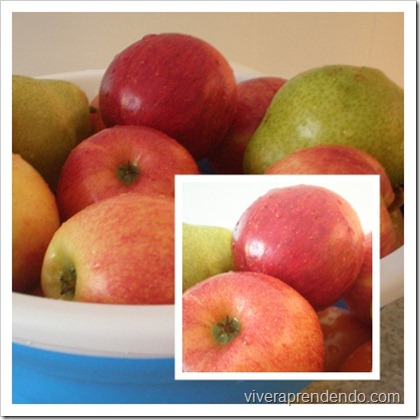 Higienizando Frutas
