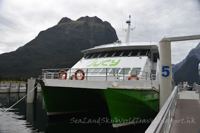 Milford Sound 米佛峽灣, jucy cruise