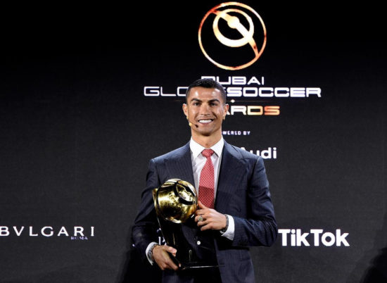 Cristiano Ronaldo wins player of century award