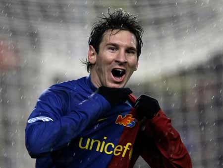 Lionel Messi Barcelona 2011.