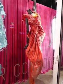 RuPaul's Drag Race sculpted red gown