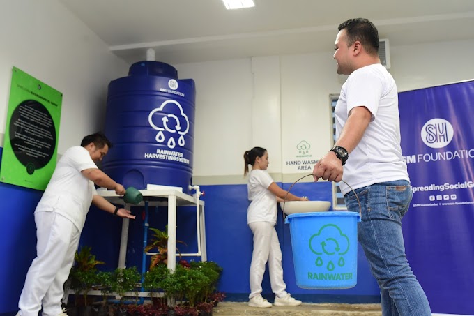 Expanding Sustainability: SM Foundation's 2nd Rainwater Harvesting System