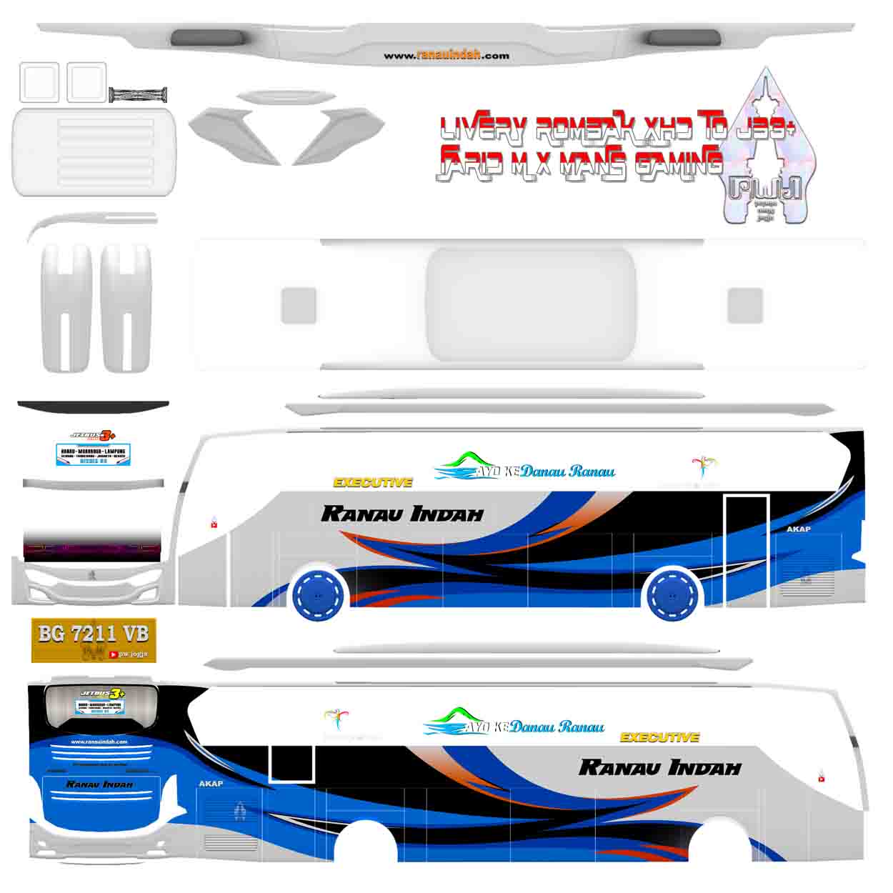 livery xhd rombak jb3 tunggal jaya