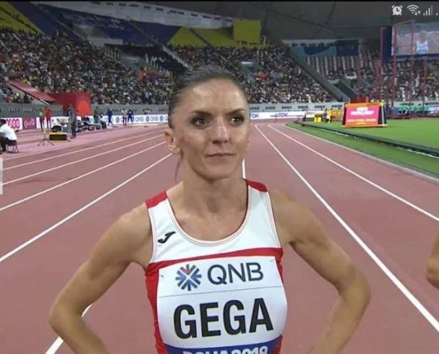 Luiza Gega, the first Albanian to qualify for the World Athletics Final