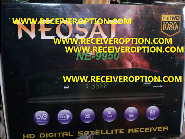 NEOSAT NE-9950 HD RECEIVER AUTO ROLL POWERVU KEY NEW SOFTWARE