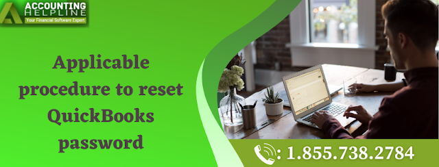 reset QuickBooks password