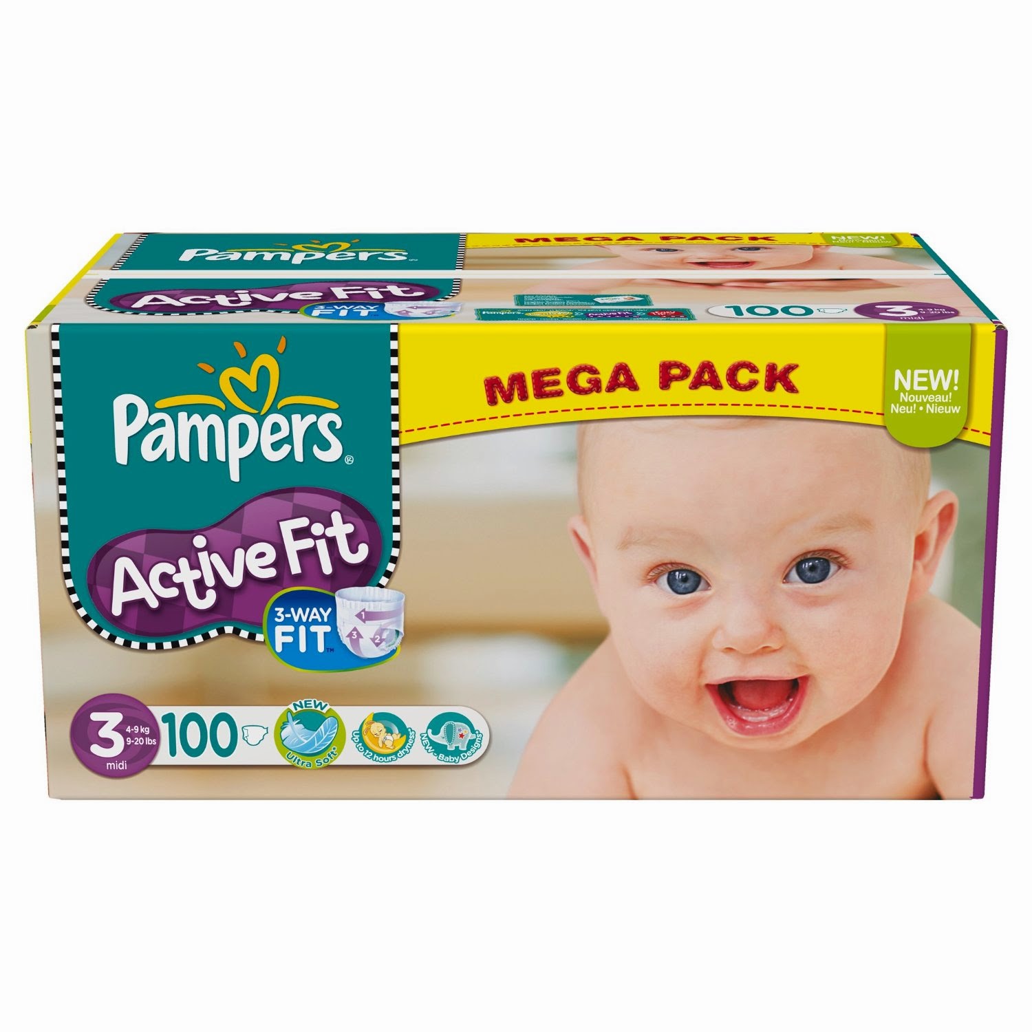 Promo couches pampers pas cher taille 3 