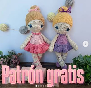 PATRON GRATIS BAILARINA AMIGURUMI 55910